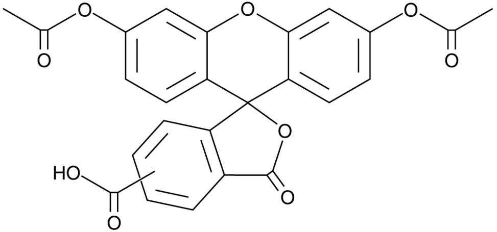 5(6)-Carboxyfluorescein diacetate