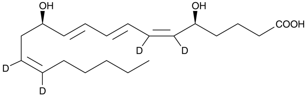 Leukotriene B4-d4 (solution in acetonitrile)
