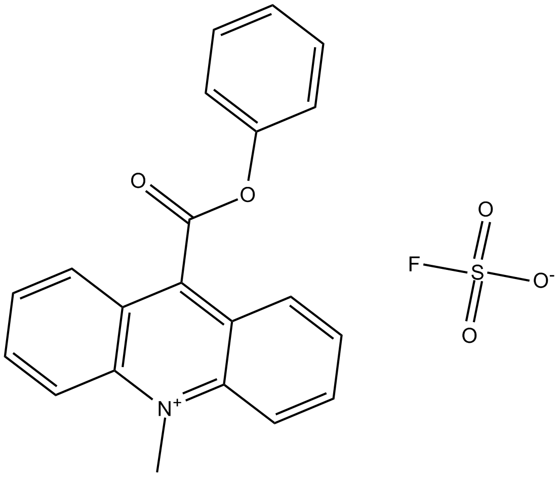 10-methyl-9-(phenoxycarbonyl) Acridinium fluorosulfonate