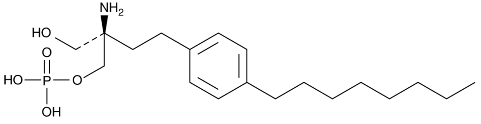 FTY720 (R)-Phosphate