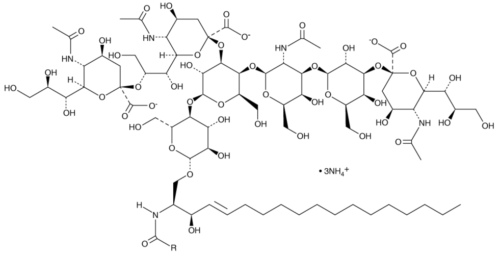 Ganglioside GT1b Mixture (bovine) (ammonium salt)