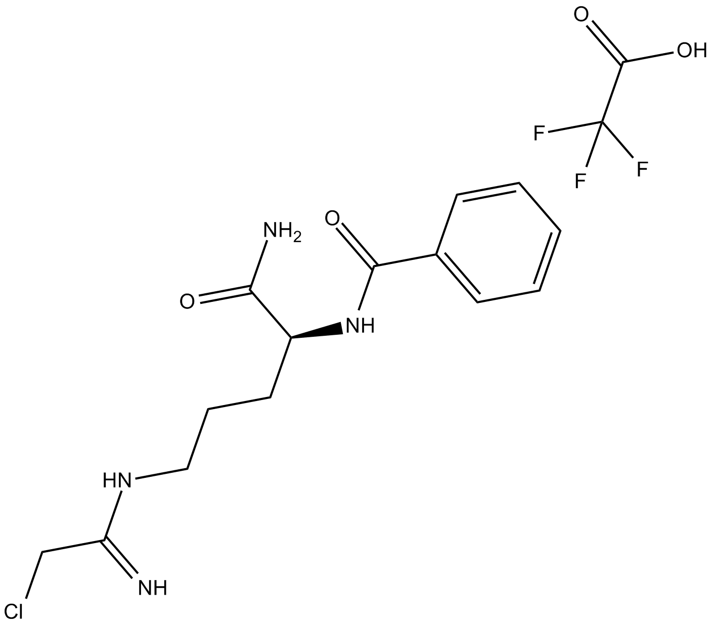 Cl-Amidine (trifluoroacetate salt)