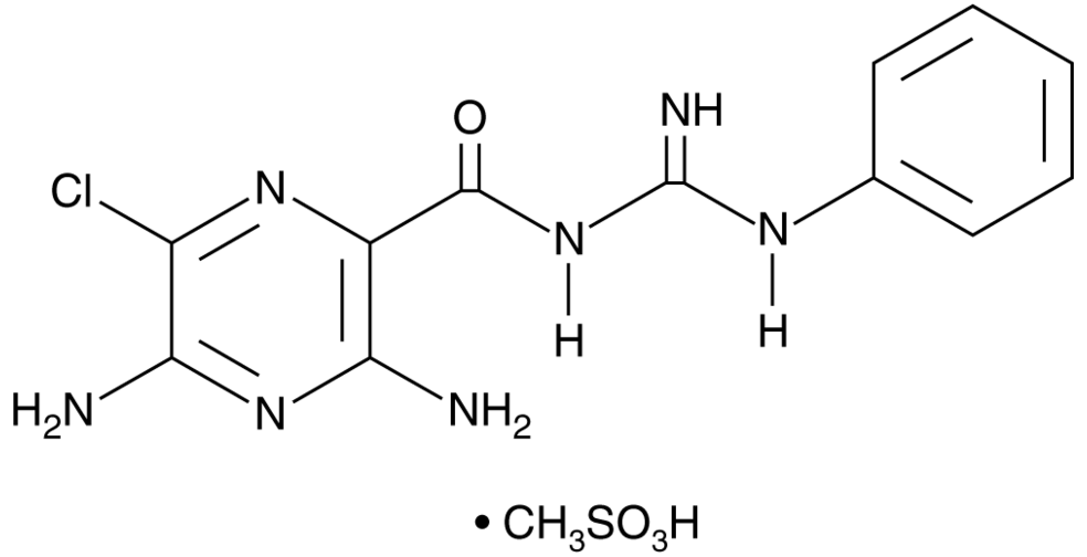 Phenamil (methanesulfonate)