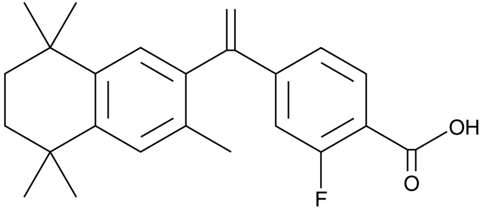 Fluorobexarotene