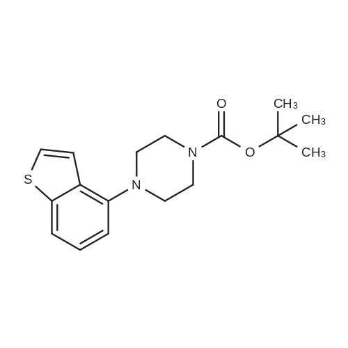 4-(苯并[b]噻吩-4-基)哌嗪-1-羧酸叔丁酯