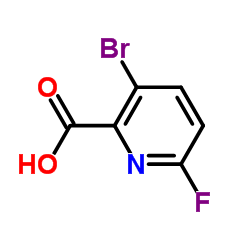 3-溴-6-氟吡啶-2-甲酸