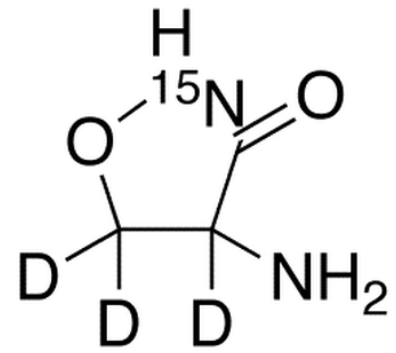 RAC-环丝氨酸-15N, D3