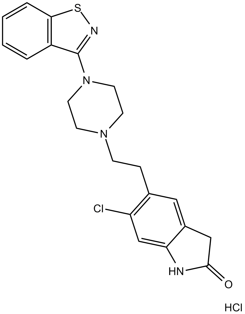 Ziprasidone (hydrochloride)