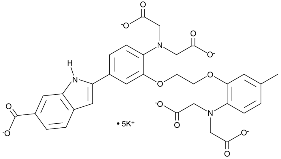 Indo-1 (potassium salt)