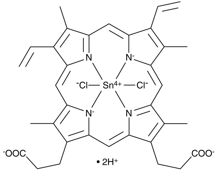 Tin protoporphyrin IX dichloride