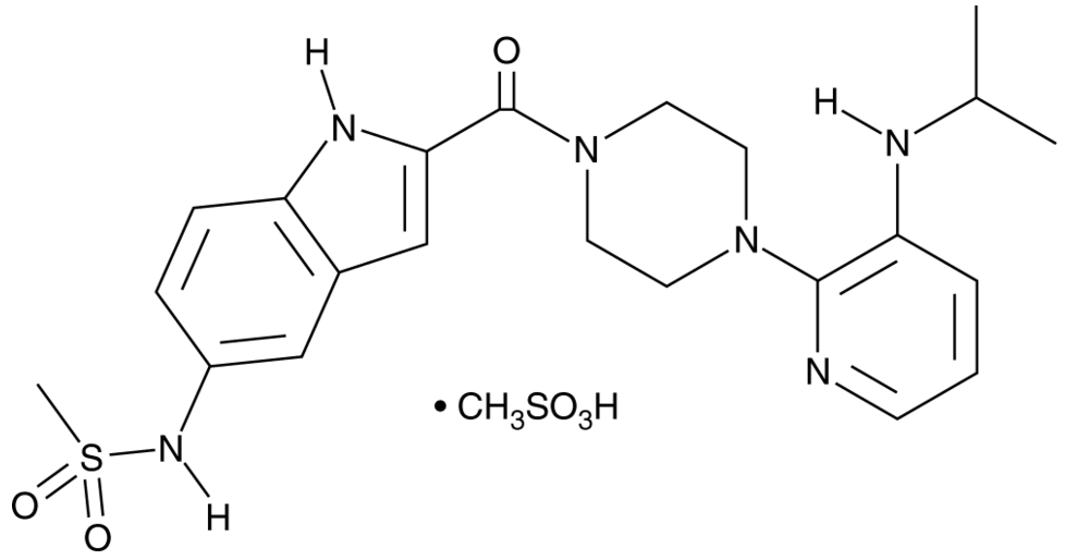 Delavirdine mesylate