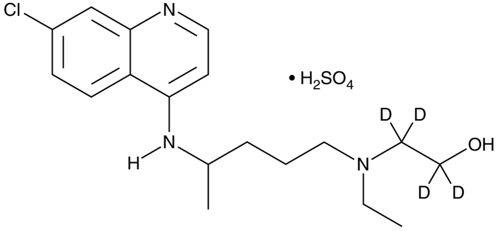 Hydroxychloroquine-d4 (sulfate)