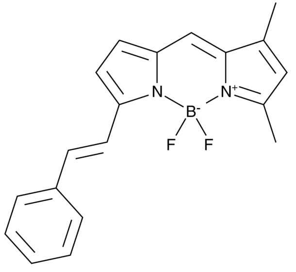 STY-BODIPY (solution in benzene)