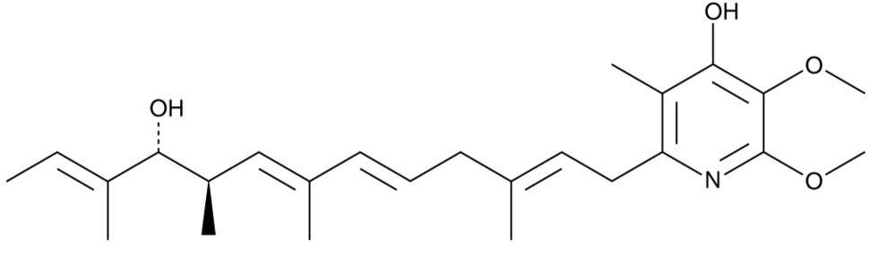 Piericidin A (solution in ethanol)