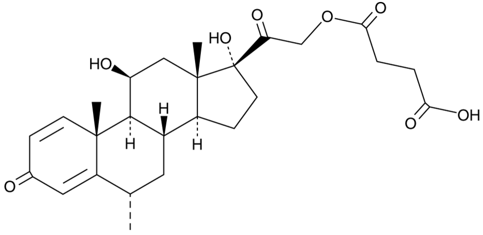 6α-Methylprednisolone 21-hemisuccinate