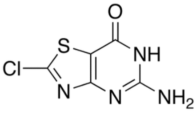 5-Amino-2-chloro-2,3-dihydrothiazolo[4,5-d]pyrimidine-7-(6H)-one