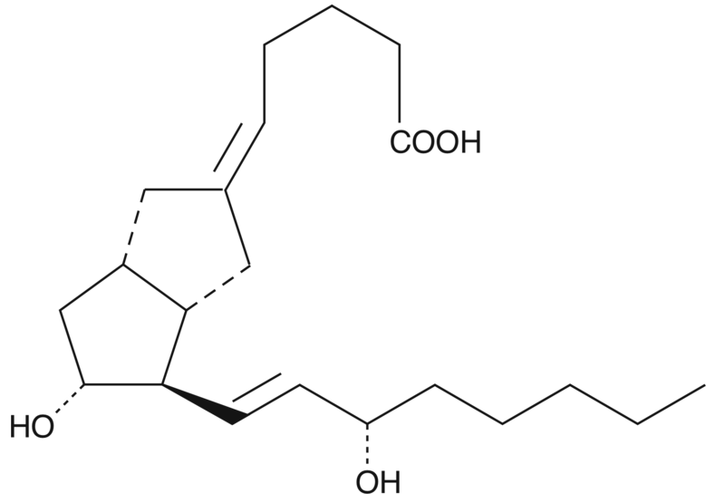 Carbaprostacyclin (solution in methyl acetate)