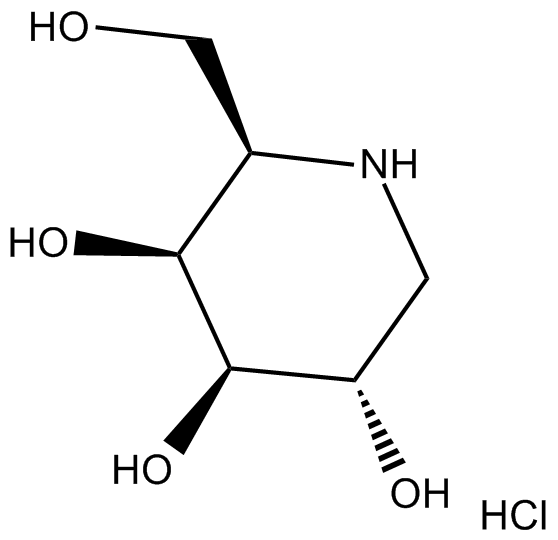 1-Deoxygalactonojirimycin (hydrochloride)