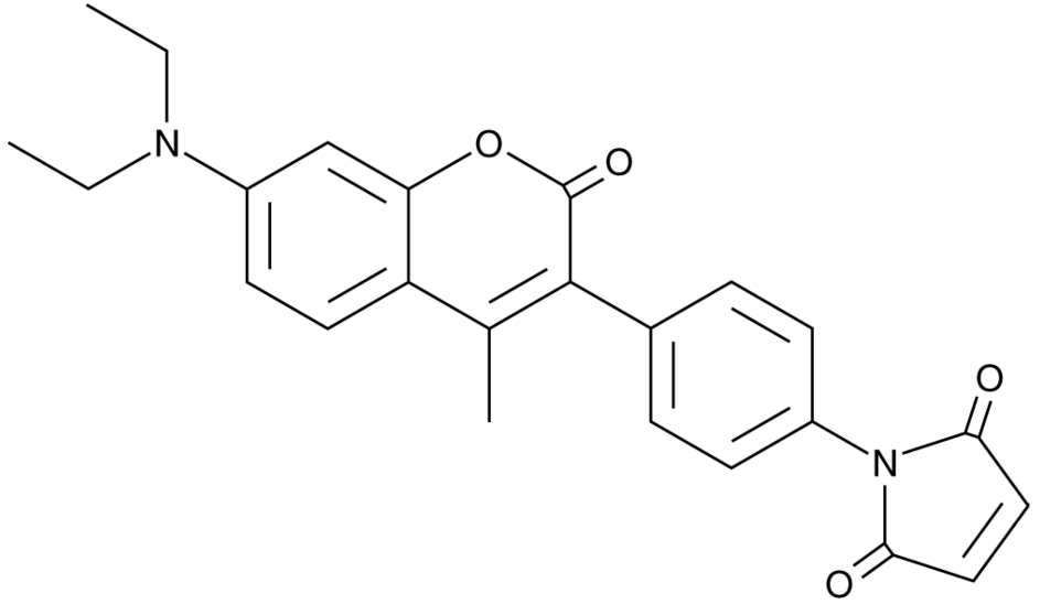 7-Diethylamino-3-(4-maleimidophenyl)-4-methylcoumarin