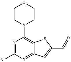 2-氯-4-吗啉代噻吩并[3,2-d]嘧啶-6-甲醛