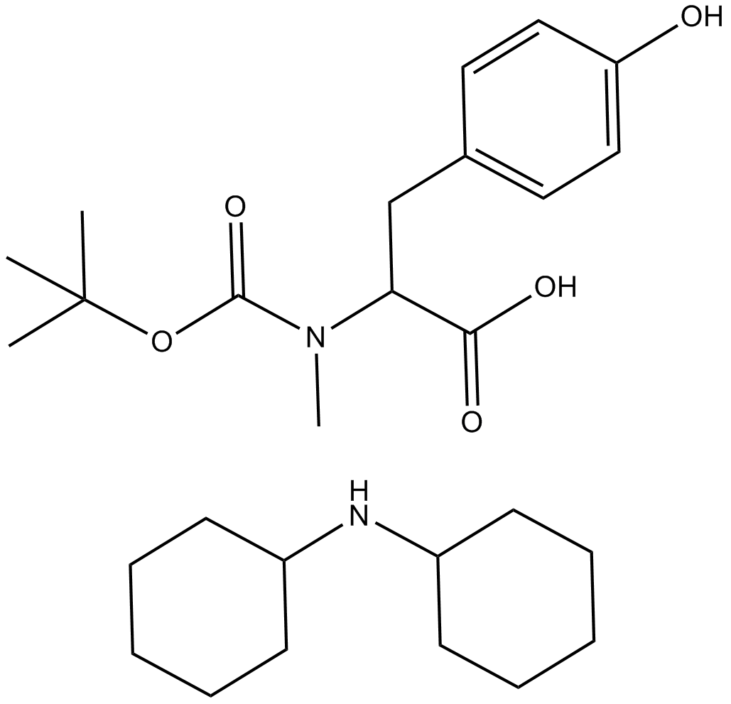 N-叔丁氧羰基-N-甲基-L-酪氨酸二环己胺盐