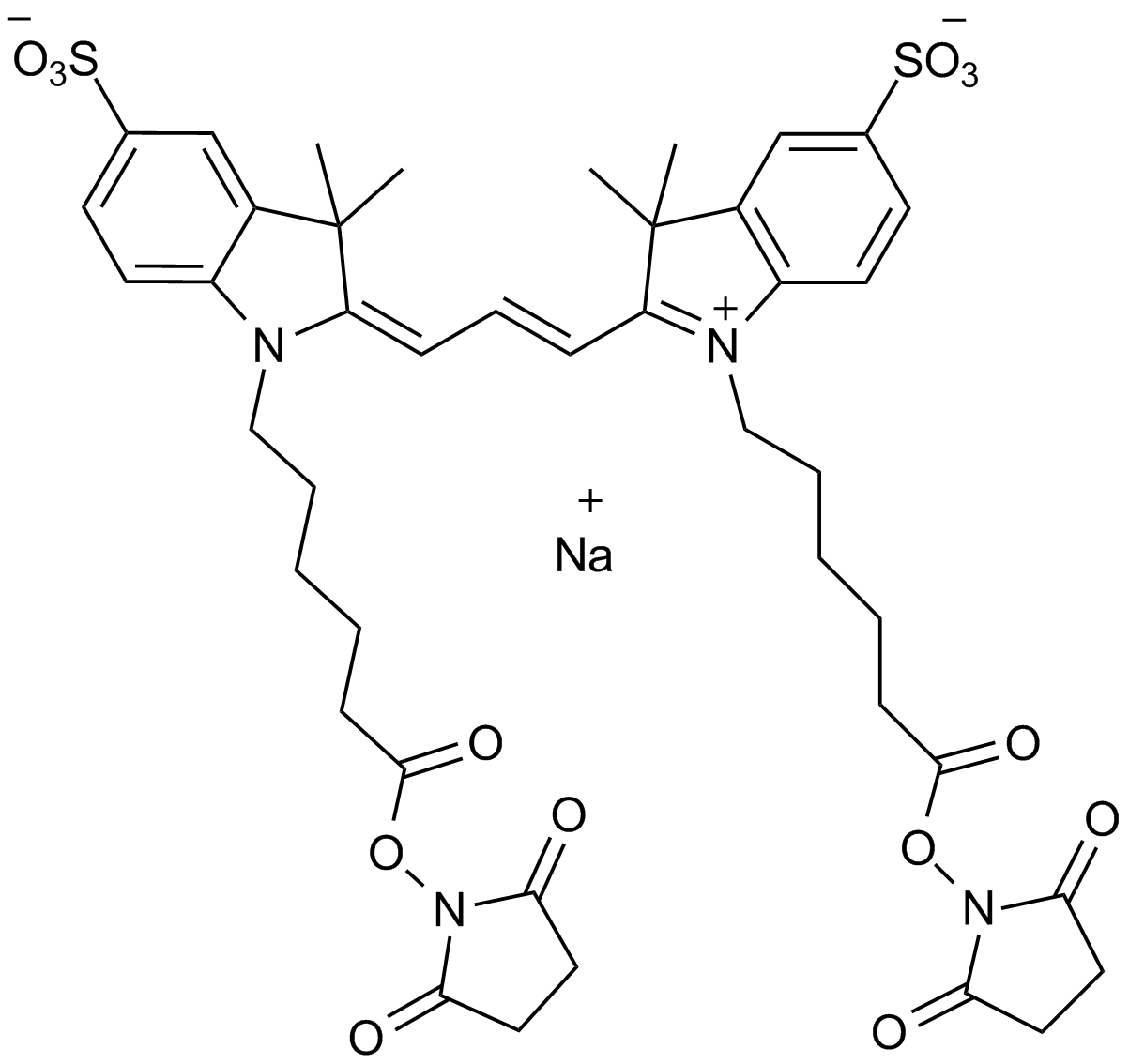 Sulfo-Cy3 Bis NHS ester