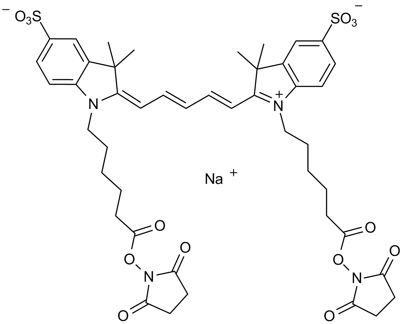 Sulfo-Cy5 Bis NHS ester