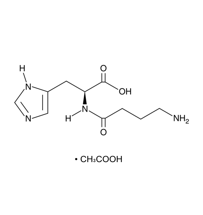 Homocarnosine (acetate)